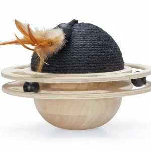 Rabatt Designed by Lotte Holz Spielball Baya schwarz 30 x 30 cm